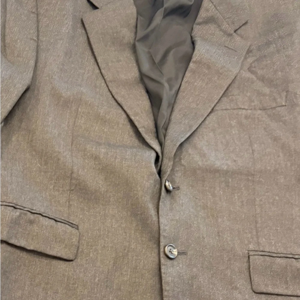 Vintage Lauren Ralph Lauren Virgin Wool Blazer Sport Coat Mens 2 Button 44S Grey